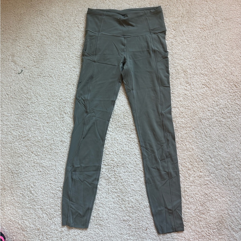 Lululemon Fast & Free 7/8 Tight II *Non-Reflective Nulux 25"
